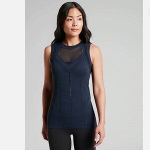 EUC Athleta Oxygen Tank Blue/Green/Teal Size XS